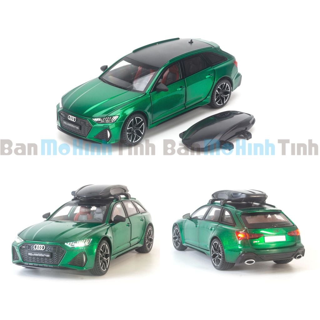 Mô hình xe Audi RS6 1:24 Jinlifang