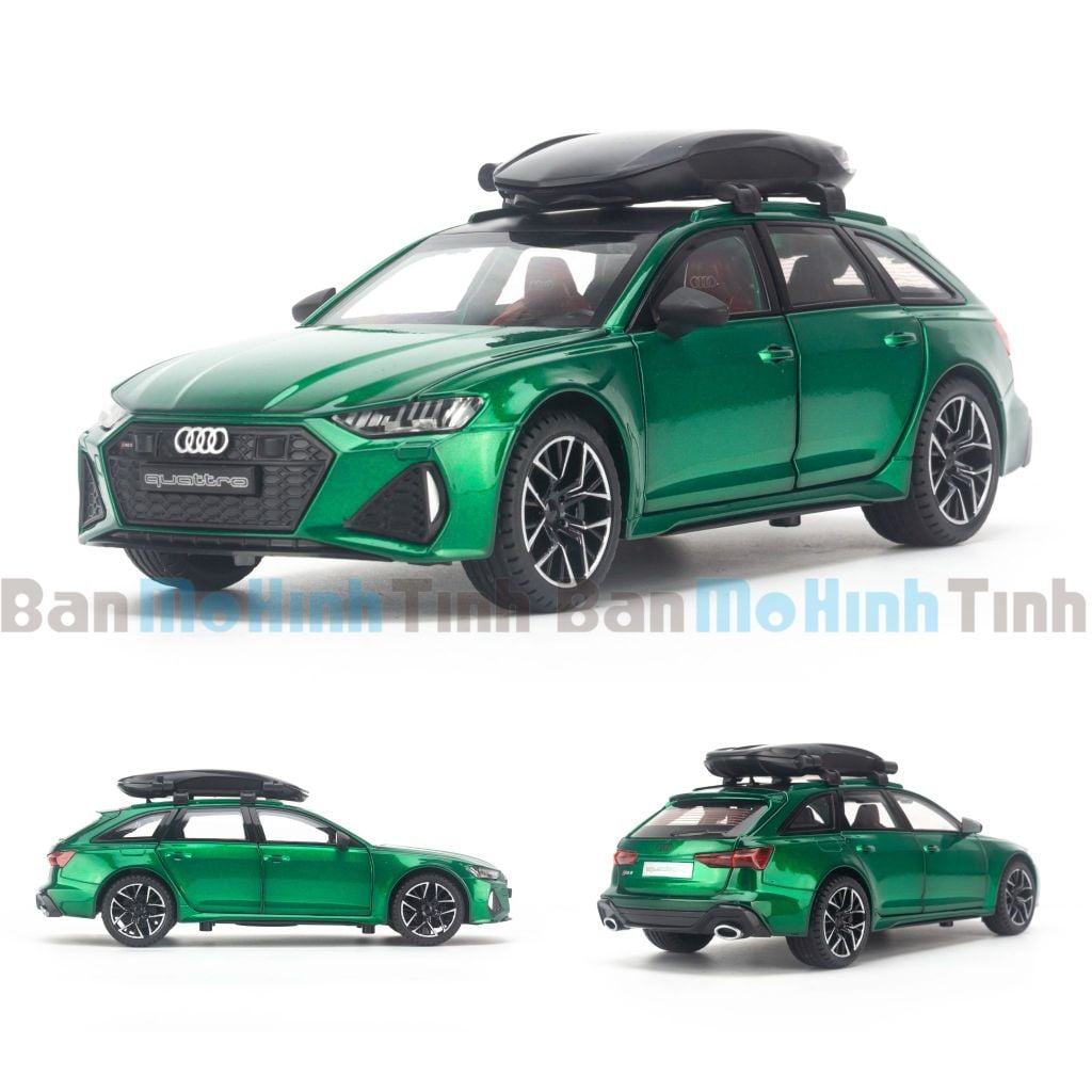 Mô hình xe Audi RS6 1:24 Jinlifang