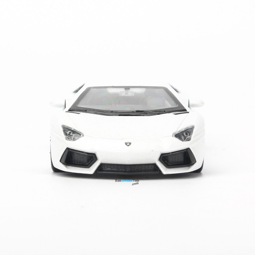 Mô hình xe Lamborghini Aventador LP700-4 White 1:36 Welly (5)