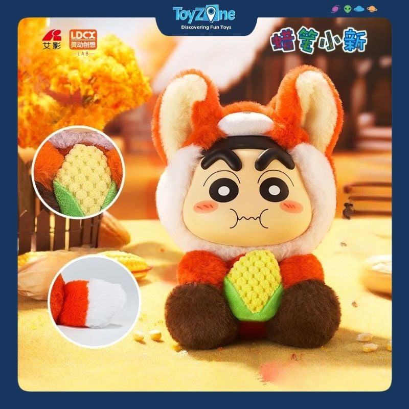 Mô hình Blind box Gấu bông Crayon Shin-chan Animal Vol 3 ( Shin-chan Hóa Thân Động Vật V3 ) 52TOYS