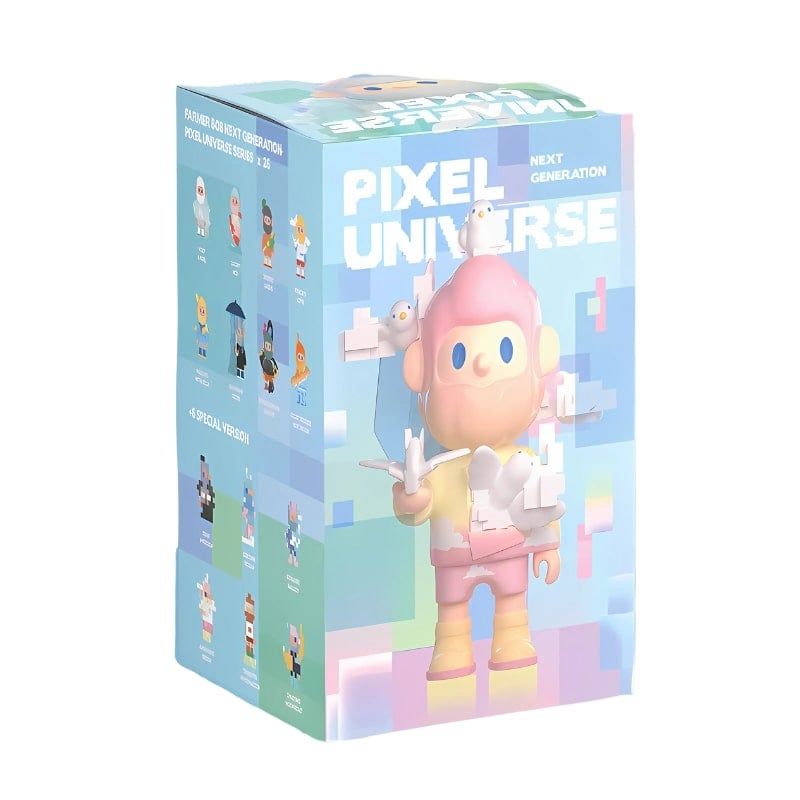Mô hình đồ chơi Blind box Farmer Bob Next Generation Pixel Universe ( Vũ Trụ Pixel Thế Hệ Tiếp Theo ) 10th Anniversary FINDING UNICORN