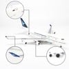 Mô hình máy bay Garuda Indonesia Boeing B747 47cm lắp ráp có đèn Everfly
