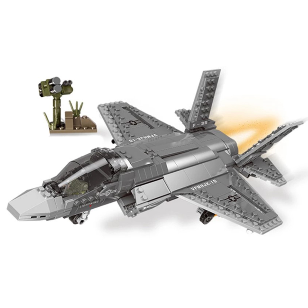 Bộ đồ chơi lắp ráp mô hình Máy Bay Chiến Đấu XINGBAO