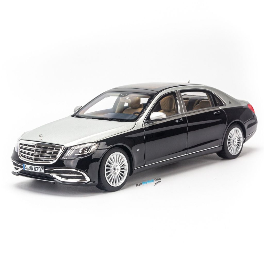 Mô hình xe Mercedes Maybach S650 W222 2019 1:18 Norev
