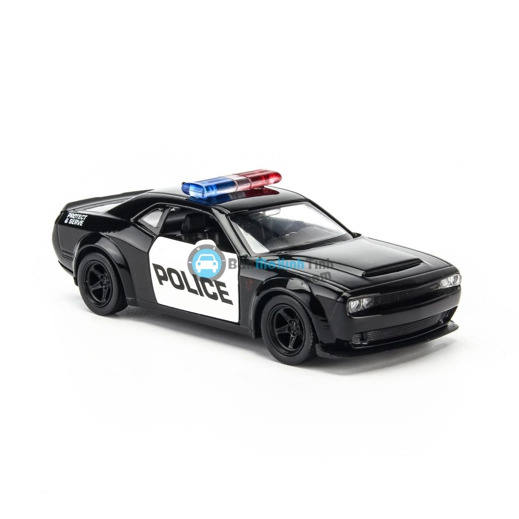 Mô hình xe Dodge Challange SRT Demon Police 1:36 UNI
