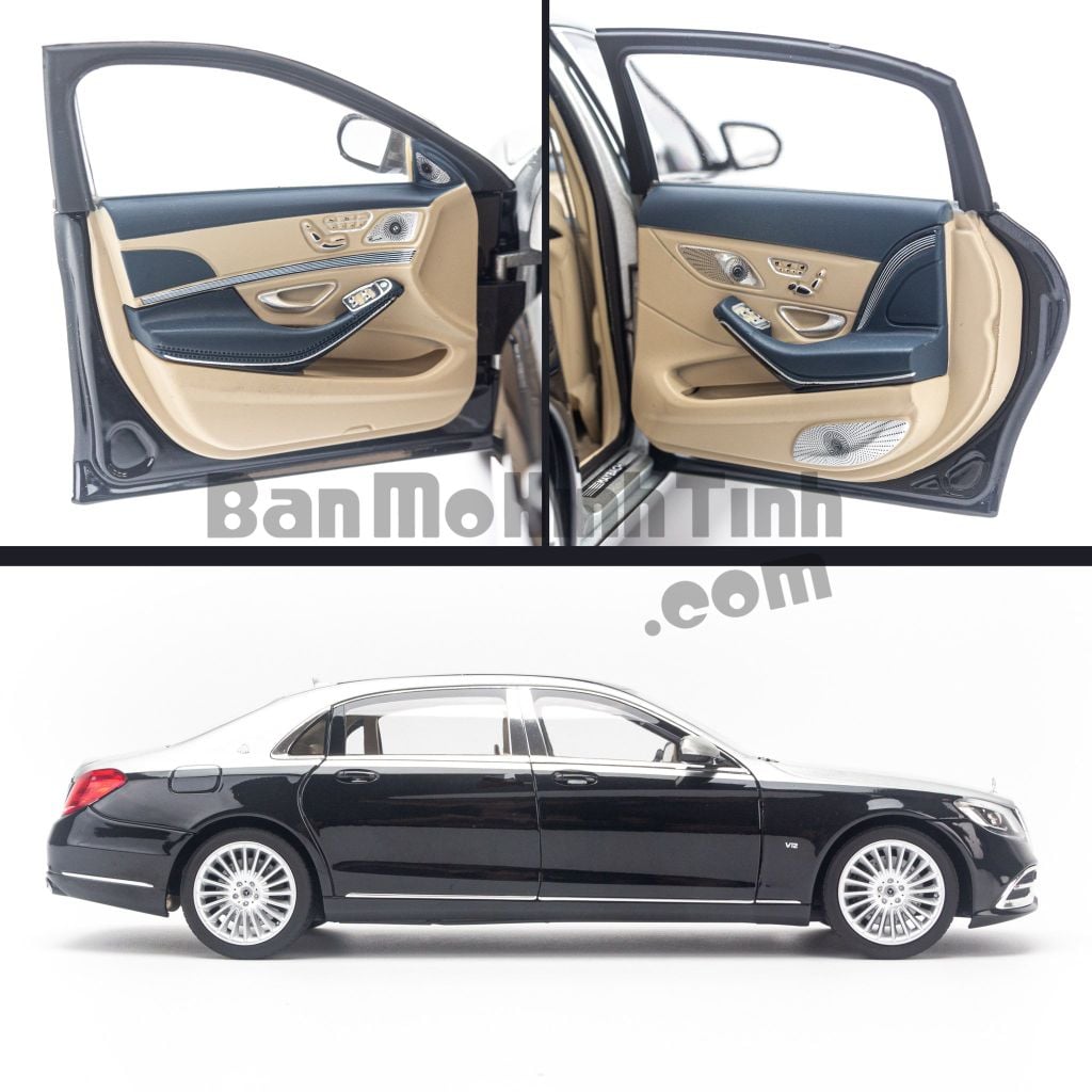 Mô hình xe Mercedes Maybach S650 W222 2019 1:18 Norev