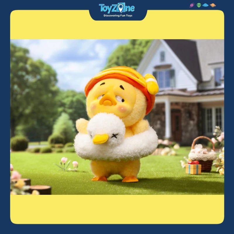 Mô hình Blind box Gấu bông Upset Duck Version 2 Act Cute Duck RONGCREATOR