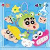 Mô hình Blind box Móc khóa Gấu bông Crayon Shin-chan Mini Storage Bag LDCX