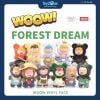 Mô hình đồ chơi Blind box Móc khóa Gấu bông Woow Forest Dream V1 ( Khu Rừng Mơ Mộng ) HAHA PLAY x RUISO