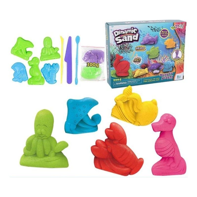 Bộ đồ chơi Cát động lực 300 gram Pepedo