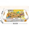 Bộ đồ chơi Cát động lực Mô hình xây dựng 1500 gram Pepedo