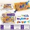 Bộ đồ chơi Cát động lực Mô hình xây dựng 1500 gram Pepedo