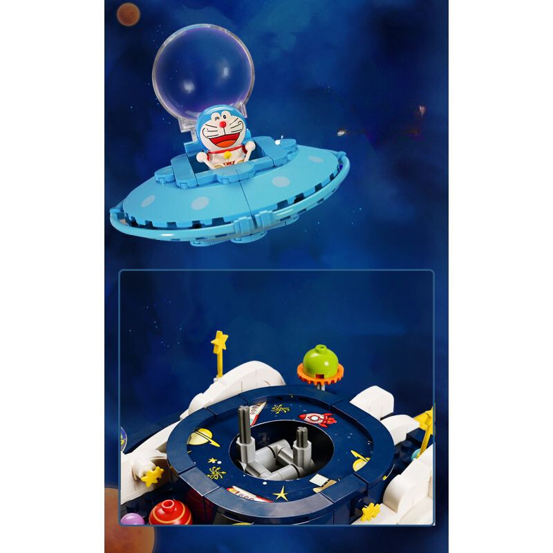 Bộ đồ chơi lắp ráp mô hình Doraemon Keeppley