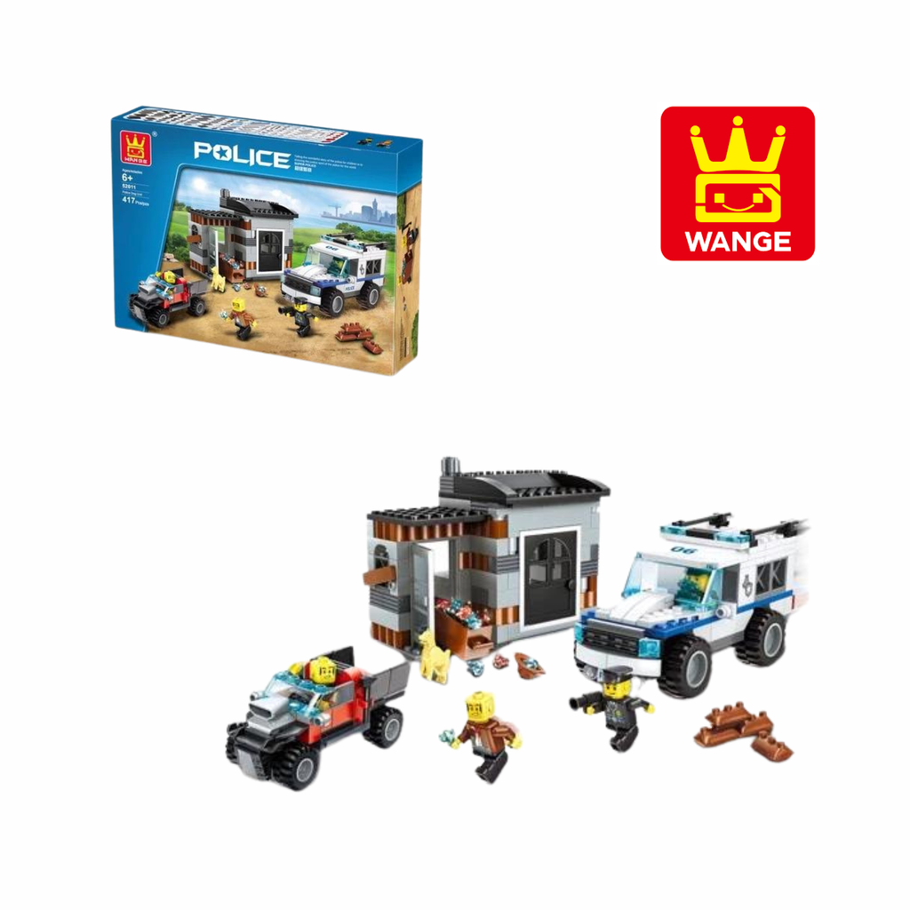 Bộ đồ chơi lắp ráp mô hình Cảnh Sát Wange