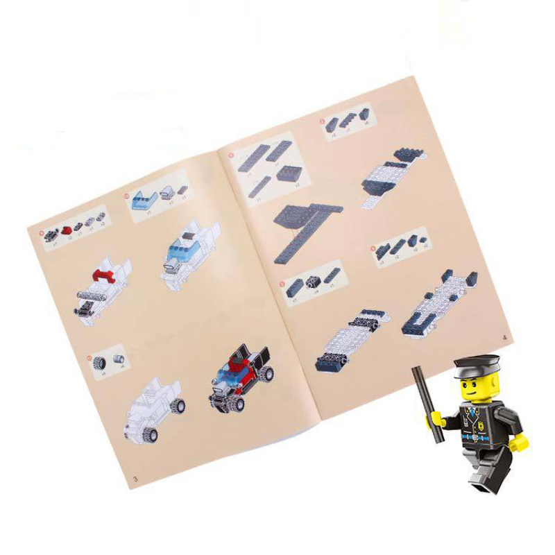 Bộ đồ chơi lắp ráp mô hình Cảnh Sát Wange