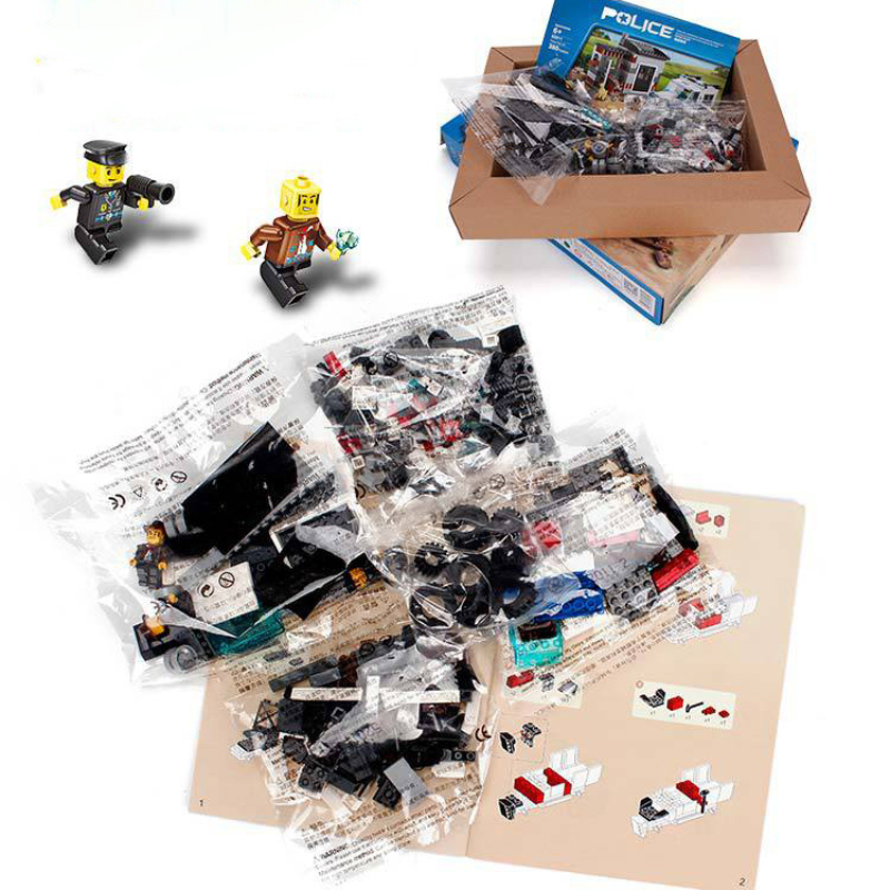 Bộ đồ chơi lắp ráp mô hình Cảnh Sát Wange