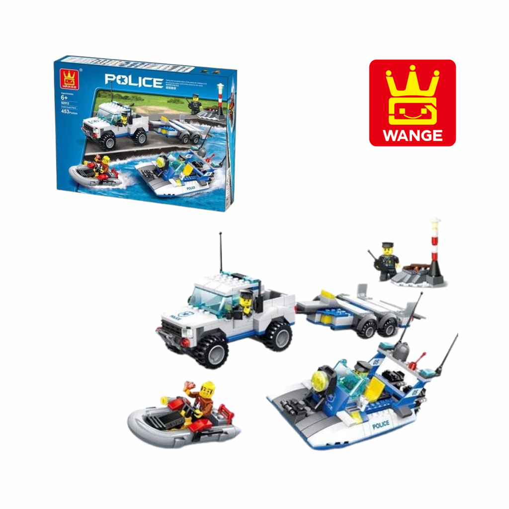 Bộ đồ chơi lắp ráp mô hình Cảnh Sát Wange