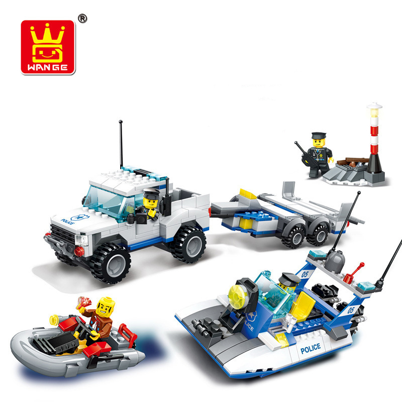 Bộ đồ chơi lắp ráp mô hình Cảnh Sát Wange