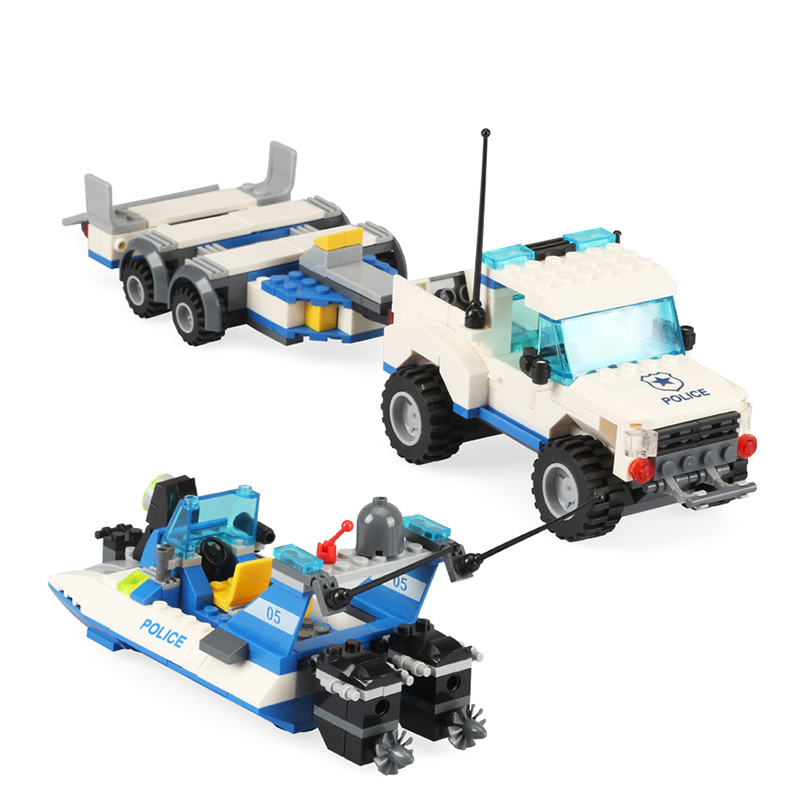 Bộ đồ chơi lắp ráp mô hình Cảnh Sát Wange