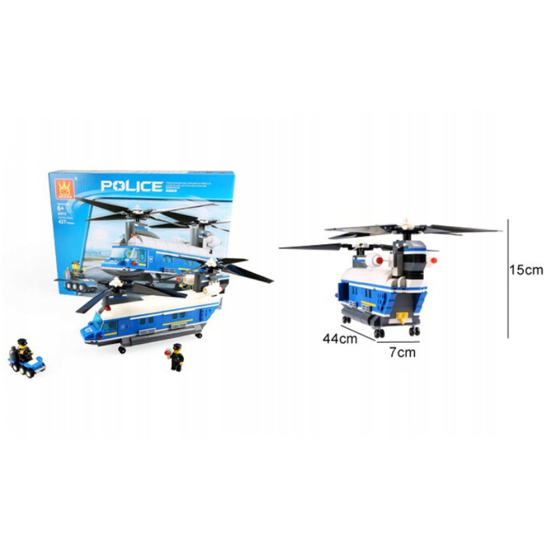 Bộ đồ chơi lắp ráp mô hình Cảnh Sát Wange