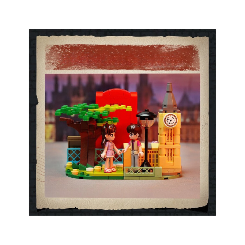 Bộ đồ chơi mô hình Thám tử lừng danh Conan lắp ráp Lego Keeppley