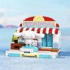Bộ đồ chơi mô hình lắp ráp Coffee Bánh Ngọt Cinnamoroll Keeppley