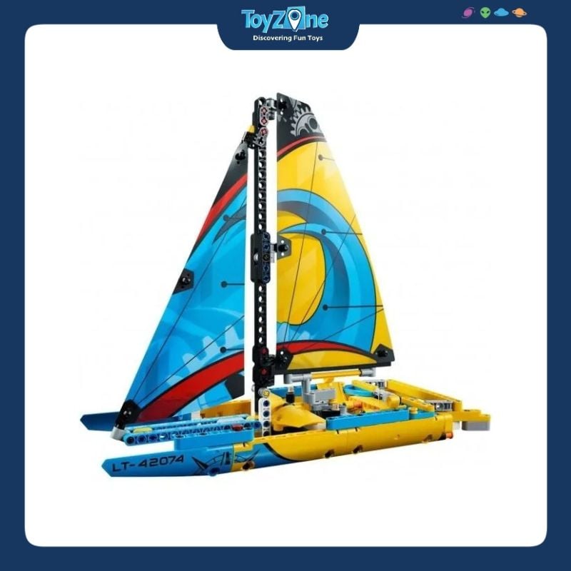 Bộ đồ chơi mô hình lắp ráp Đua thuyền buồm 2in1 Decool