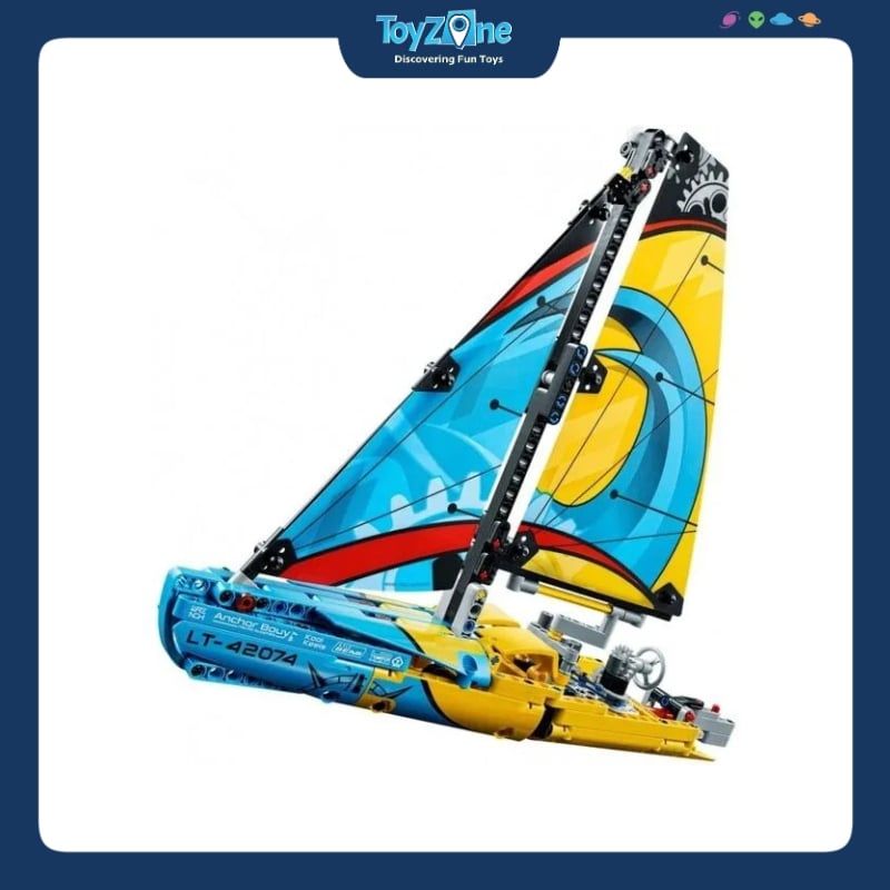 Bộ đồ chơi mô hình lắp ráp Đua thuyền buồm 2in1 Decool