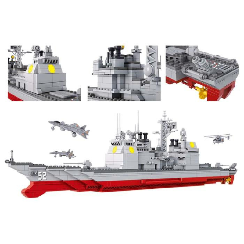 Bộ đồ chơi mô hình lắp ráp Tàu Tuần Dương Sluban