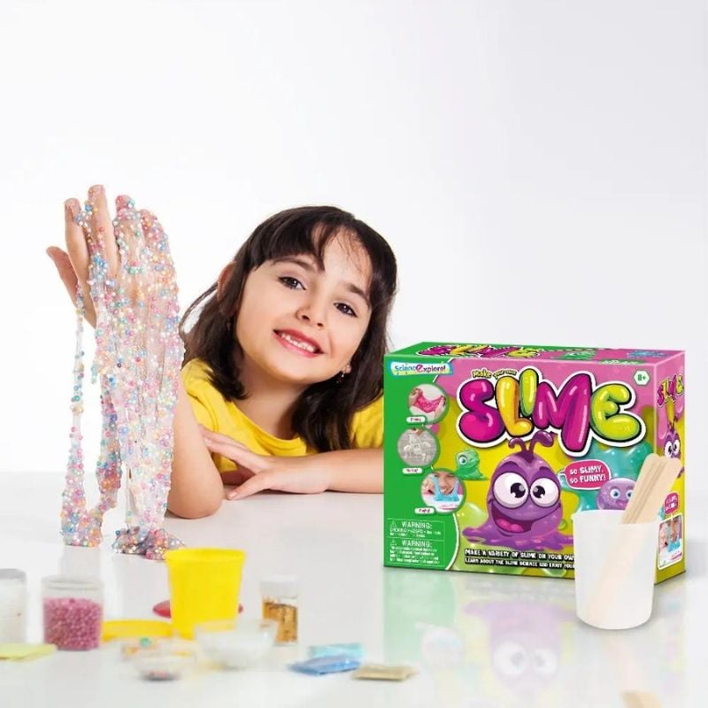 Bộ đồ chơi Slime Pha Lê Bóng Ma Huyền Bí Phát Sáng T3502