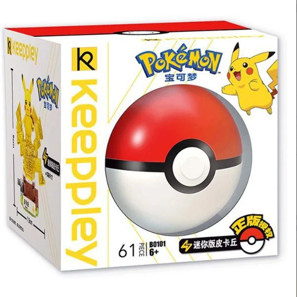 Bộ đồ chơi lắp ráp mô hình Pokemon Mini Keeppley