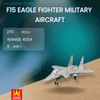 Bộ lắp ráp đồ chơi mô hình máy bay chiến đấu F-15 Eagle Wange