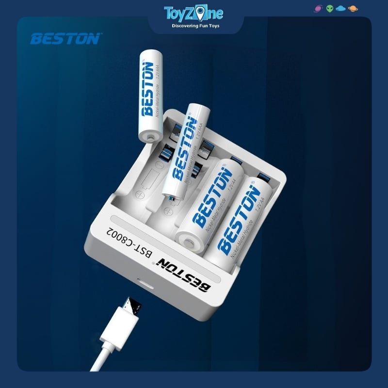 Bộ sạc pin 4 khe BST-C8002 BESTON