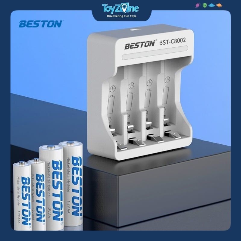 Bộ sạc pin 4 khe BST-C8002 BESTON