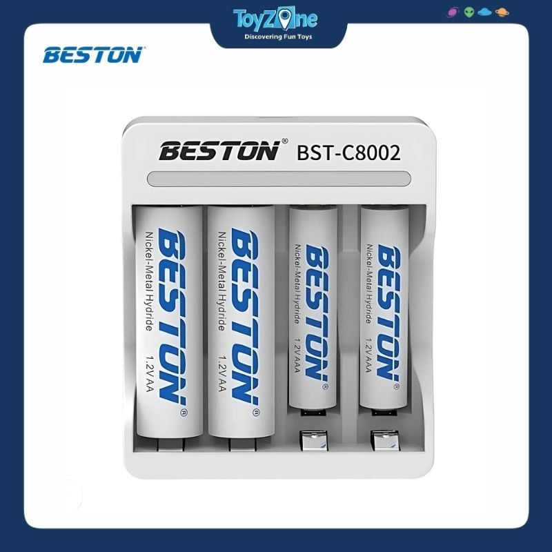 Bộ sạc pin 4 khe BST-C8002 BESTON