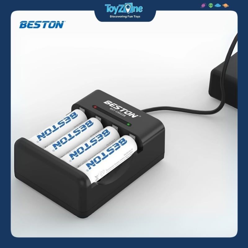 Bộ sạc pin 4 khe BST-C8022B BESTON