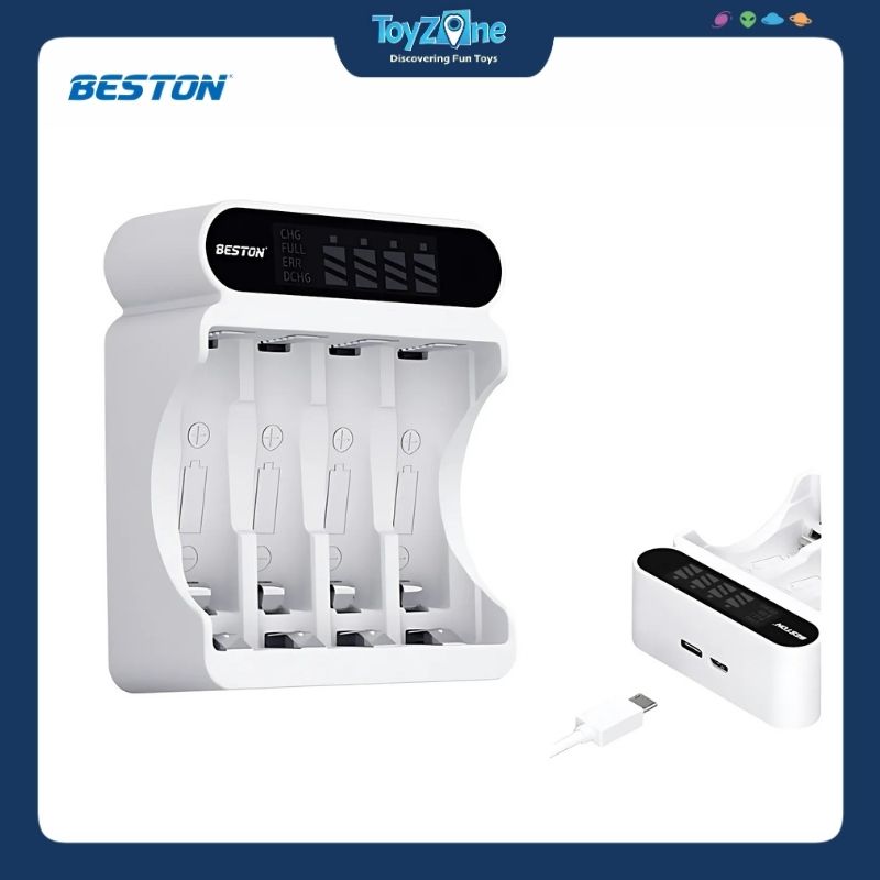 Bộ sạc pin 4 khe BST-C9023L BESTON