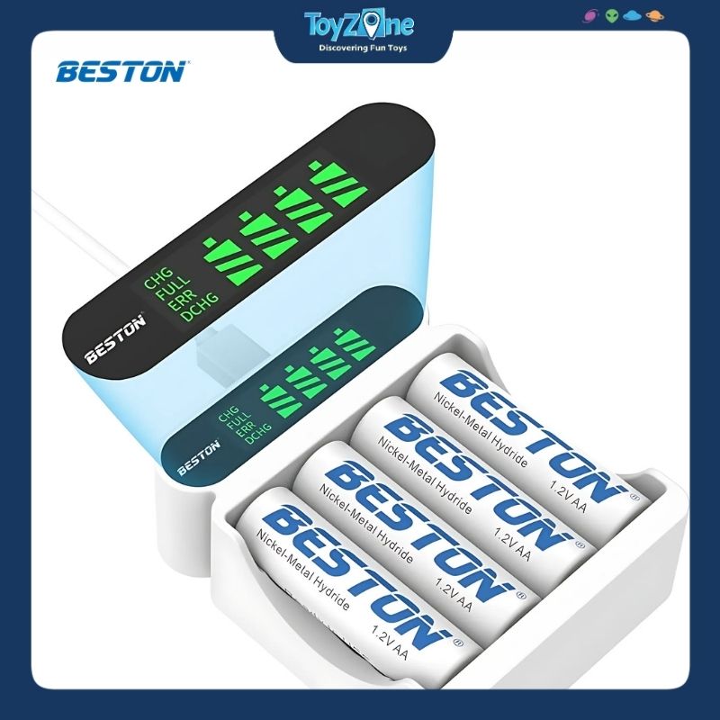 Bộ sạc pin 4 khe BST-C9023L BESTON