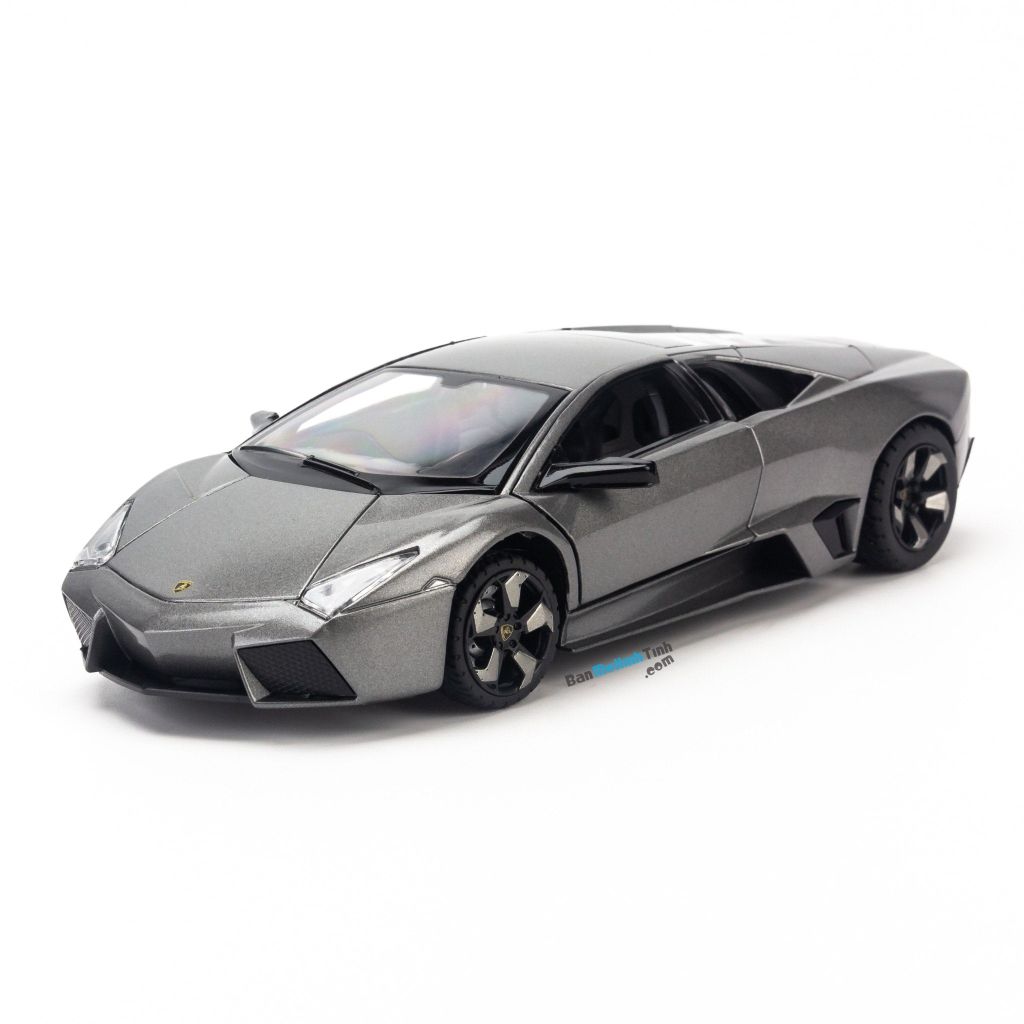 Mô hình xe Lamborghini Reventon 1:24 Rastar Grey (1)