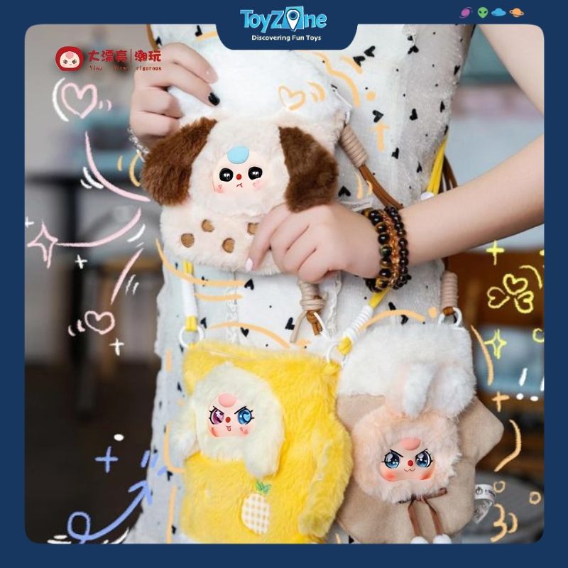 Blind box Baby Three Túi Điện Thoại Đeo Chéo Mobile Phone Bag CUREPLANETA