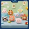 Mô hình Blind box Móc khoá Gấu bông Lovely Emma Rua Rua Zoo Vinyl Face MJ STUDIO