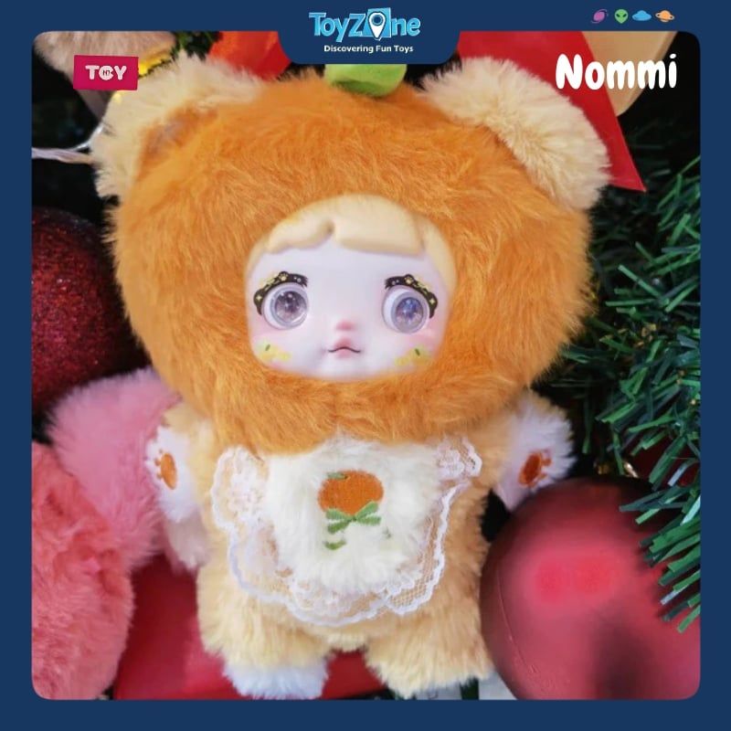 Mô hình đồ chơi Blind box Móc khóa Gấu bông Nommi V3 Fruit Series ( Nommi Trái Cây ) HITOY