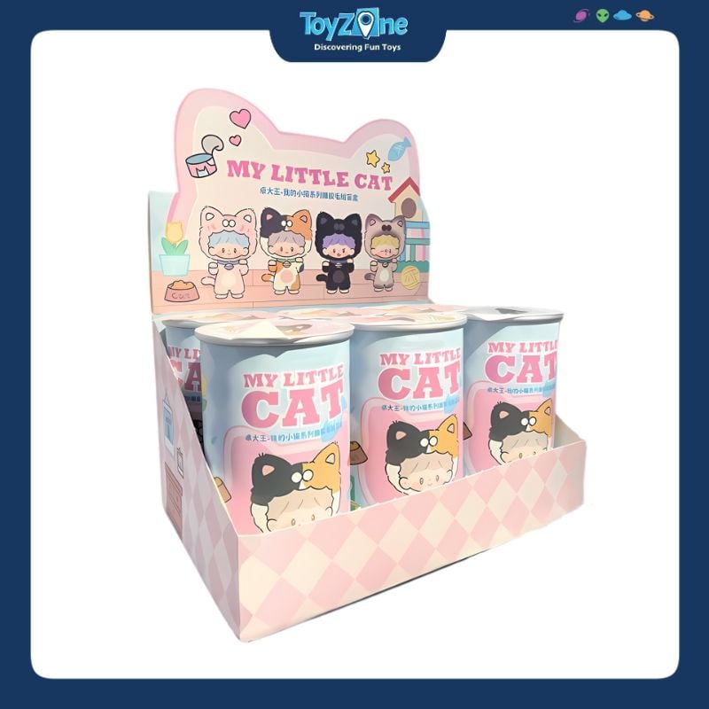 Mô hình Blind box Móc khóa Gấu bông Zzoton My Little Cat Series ( Mèo Con Của Tôi ) FINDING UNICORN