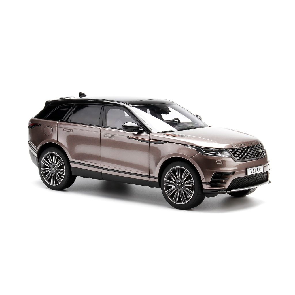 Mô hình xe Land Rover Range Rover Velar Brown 1:18 LCD
