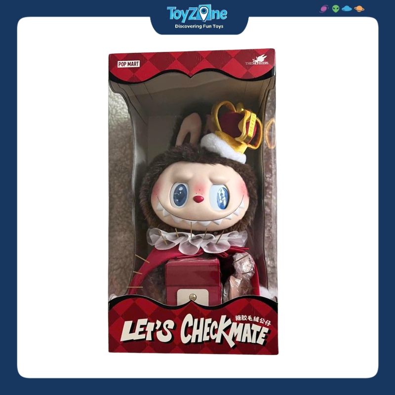 Mô hình Gấu bông Labubu The Monsters Let's Checkmate Series-Vinyl Plush Doll POP MART