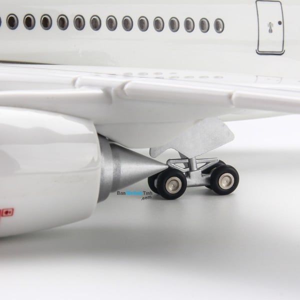 Mô hình máy bay Lufthansa 47cm lắp ráp có đèn Everfly