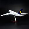 Mô hình máy bay Lufthansa 47cm lắp ráp có đèn Everfly