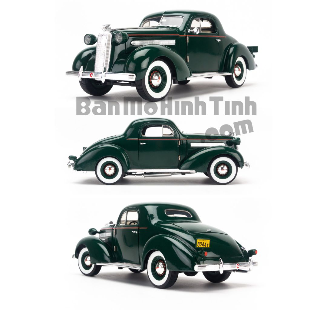 Mô hình xe Pontiac Deluxe 1936 1:18 Signature Green (3)