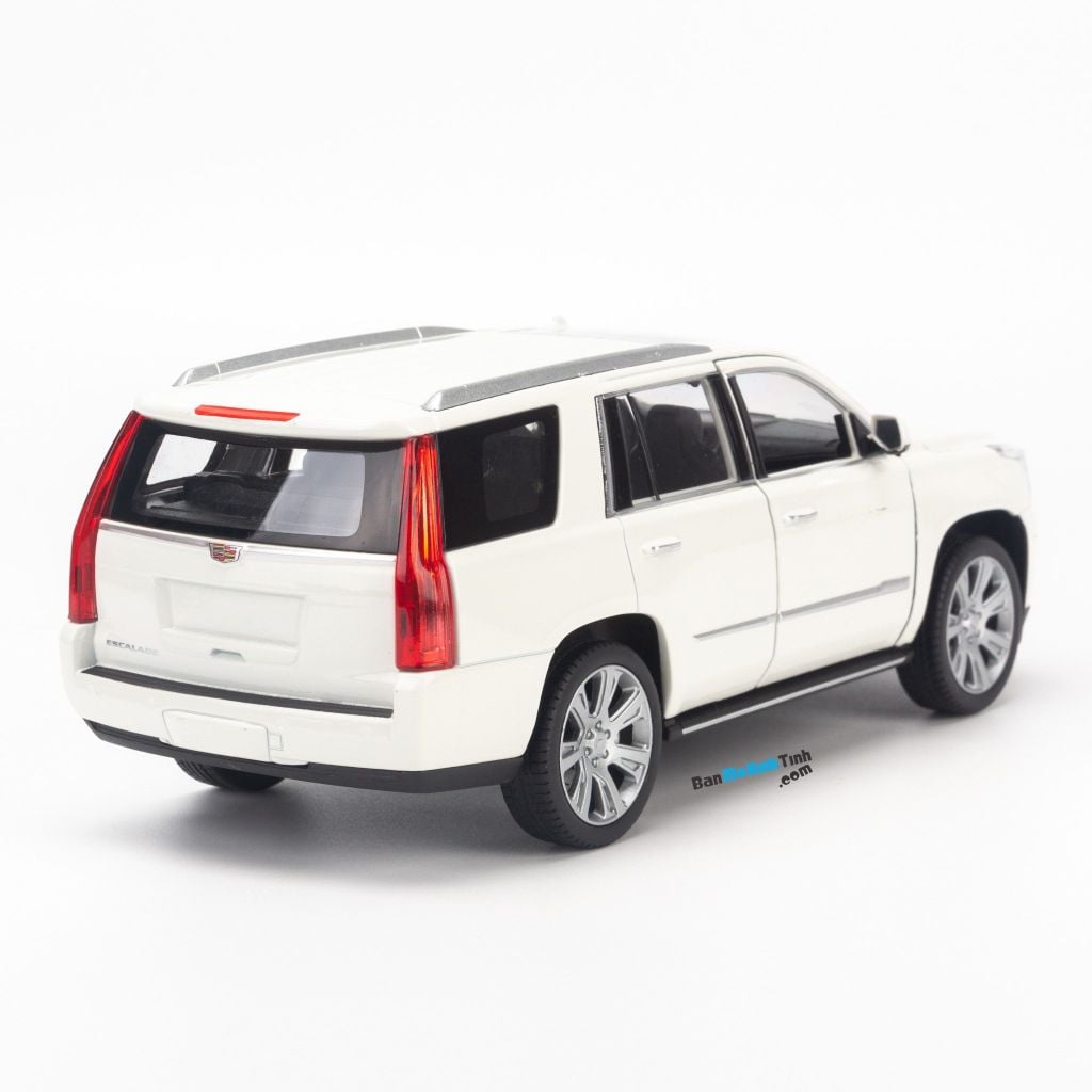 Mô hình xe Cadillac Escalade 1:24 Welly White (2)