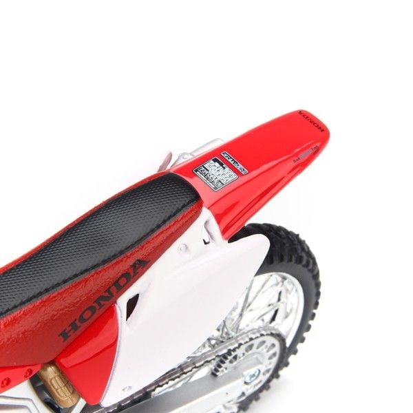 Mô hình mô tô Honda CRF450 Red 1:12 Maisto- 31104